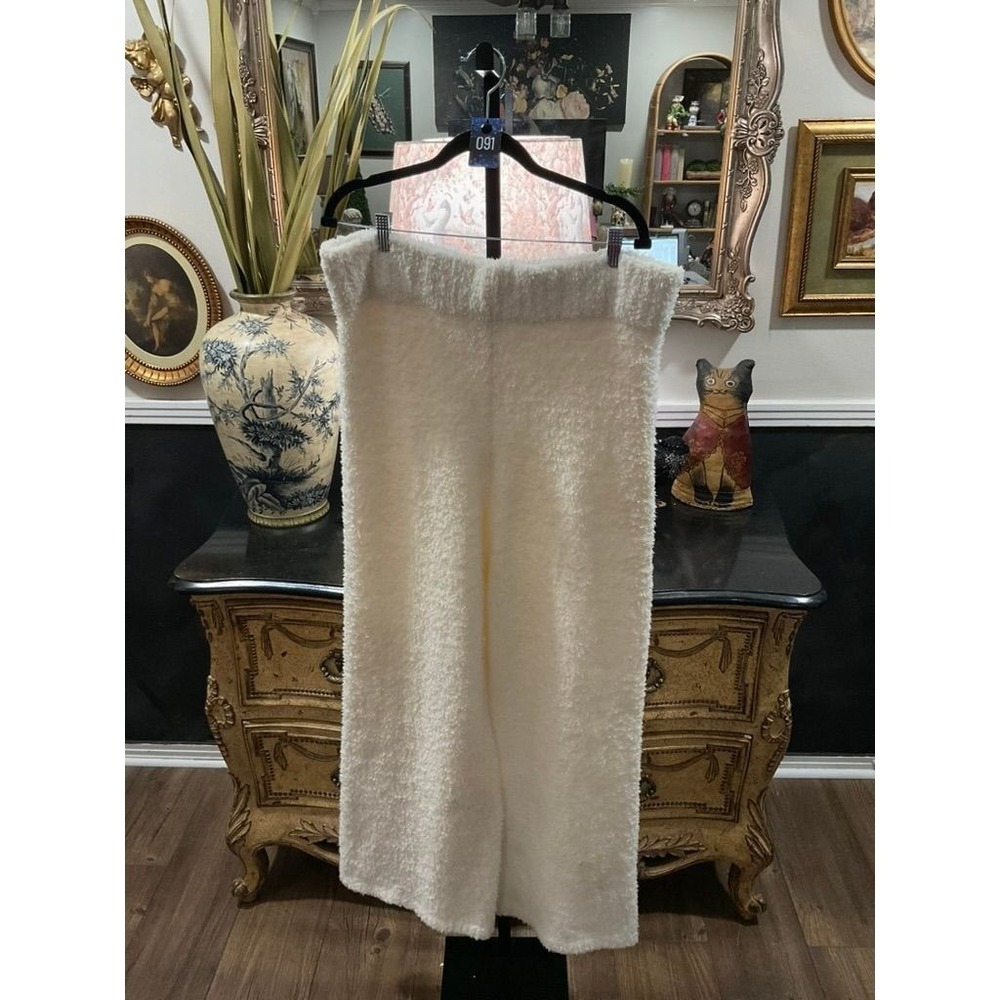 091- Skims Fuzzy Wide Leg Pants